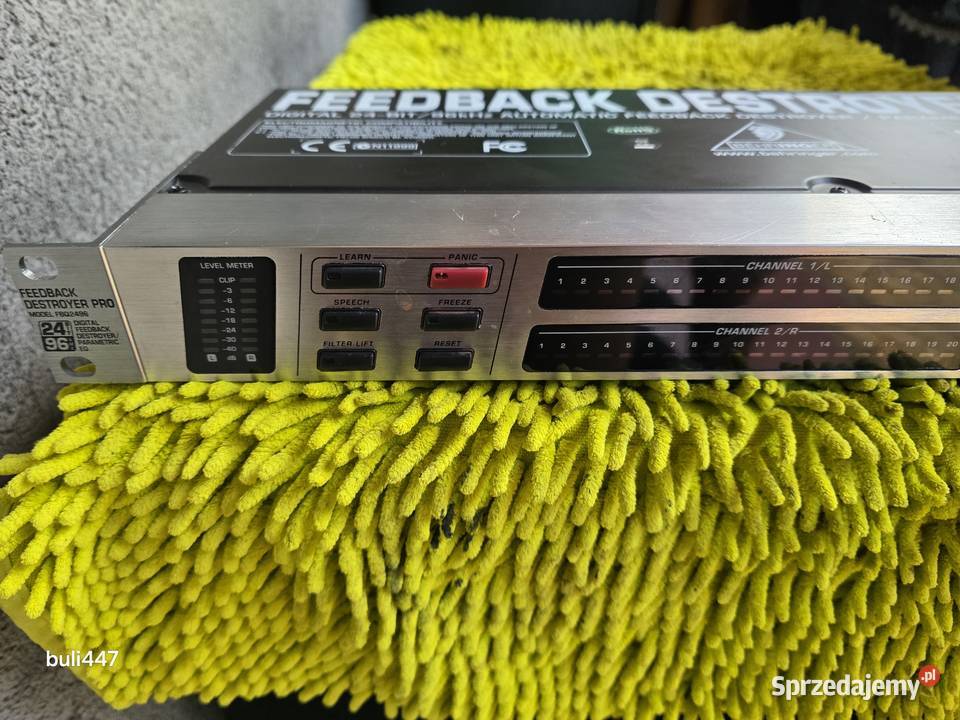behringer feedback destroyer pro fbq2496 śląskie Chełm Śląski sprzedam