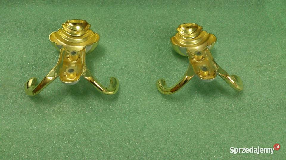 Wieszak ścienny złotobiały Zielona Góra