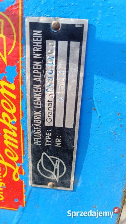Pług zagonowy Lemken 31