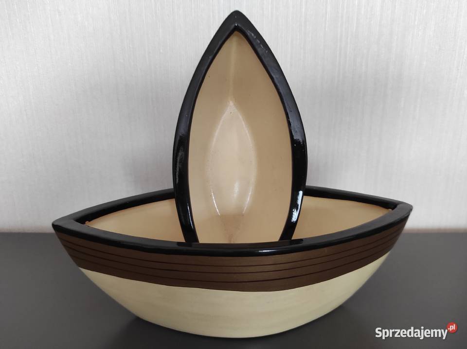 Doniczki osłonki ceramiczne PRL 2 podlaskie Warpechy Stare
