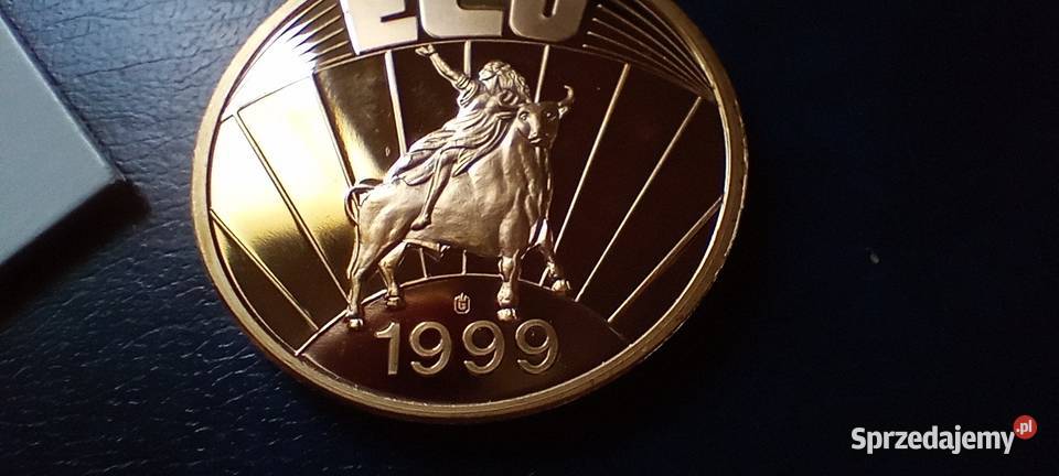 Stare monety Medal ECU 205 Numizmatyka Lesko