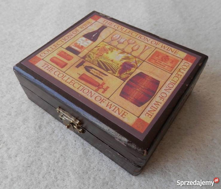 Unikatowe stare podkładki korkowe w drewnianym sprzedam