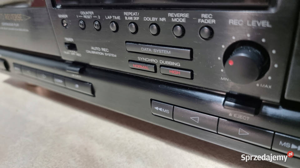 Magnetofon catette deck Aiwa ADWX828 AD WX 828 Międzychód
