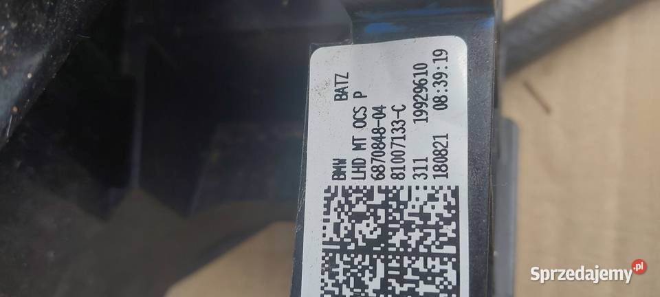 Pedał sprzęgła hamulca BMW X2 F39 6870848 Szczecin sprzedam