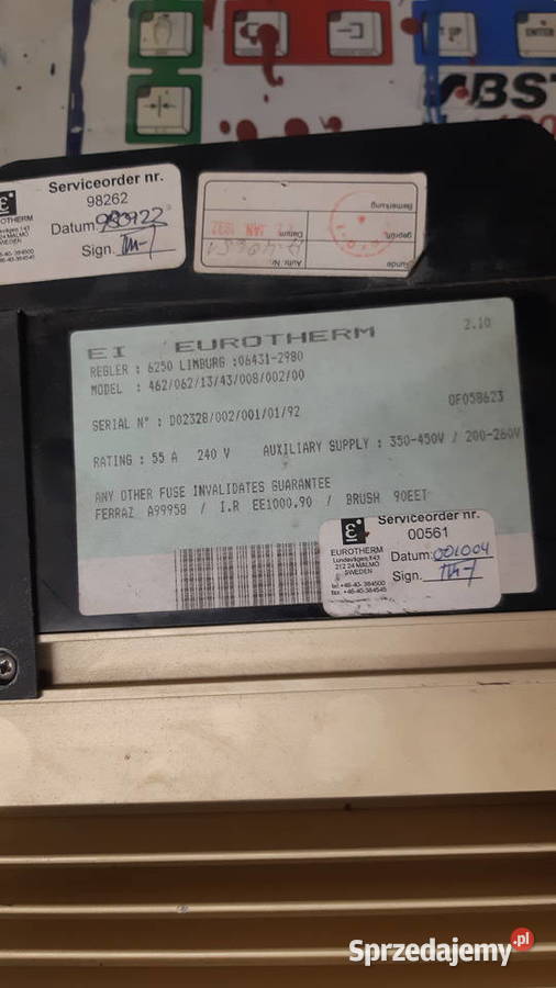 eurotherm 462 062 13 43 008 002 00 Poznań