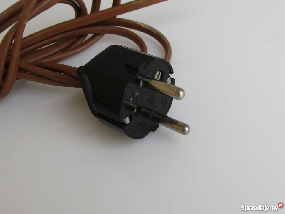 Kabel przewód 2u żyłowy płaski kolor brązowy warmińsko-mazurskie Olecko