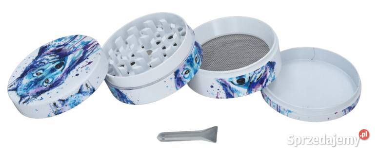 Biały Młynek Do Mielenia Tytoniu Suszu Grinder Pozostałe śląskie Ostrowy nad Okszą