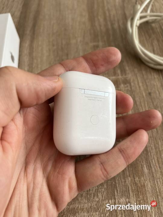 Słuchawki Apple AirPods 2 indukcyjne ładowanie wielkopolskie
