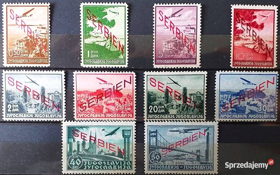 SERBIA 1941 KOMPLETNA SERIA MNH GWSETIC