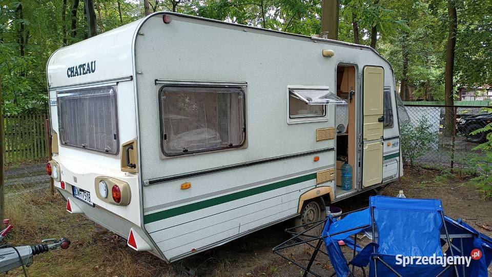 Przyczepa kempingowa CHATEAU CANTARA 445 2001 r 650kg Chrząstawa Wielka