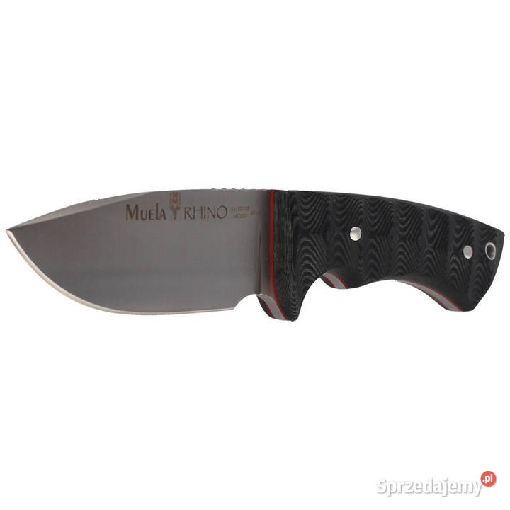 Nóż Muela Full Tang 3D Black Micarta 100mm Warszawa
