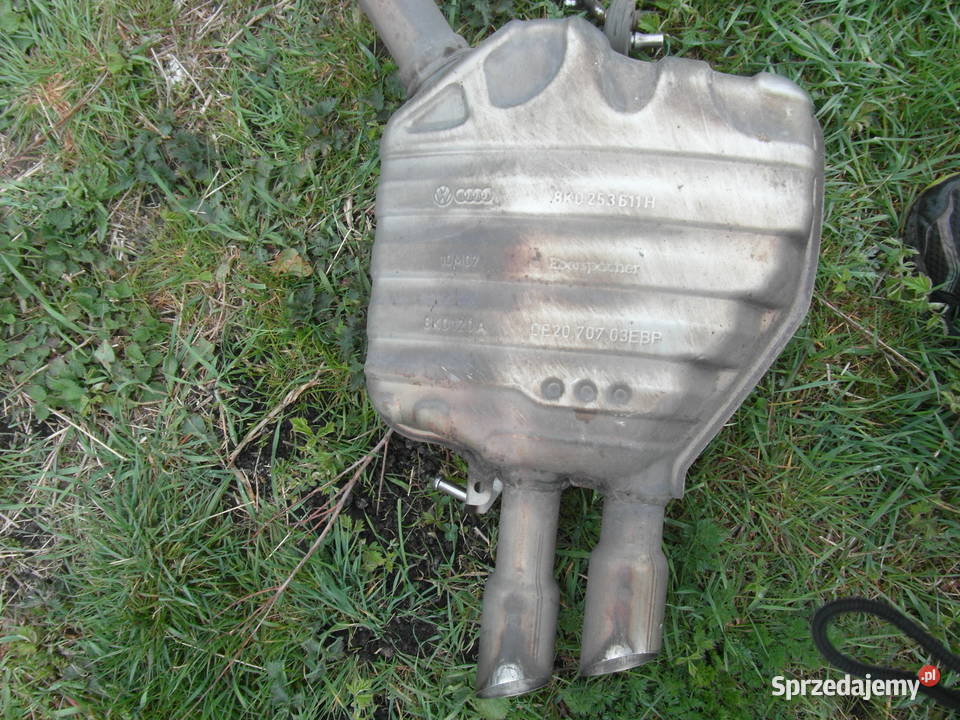 Wydech tłumik Audi A4 B8 20 TDI