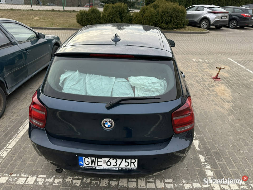 BMW 114 Klimatyzacja oszczędny silnik bluetooth możliwa zamiana pomorskie Wejherowo
