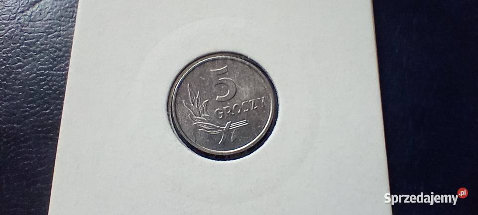 Stare monety 5 groszy 1972 skrętka Polska PRL Lesko sprzedam