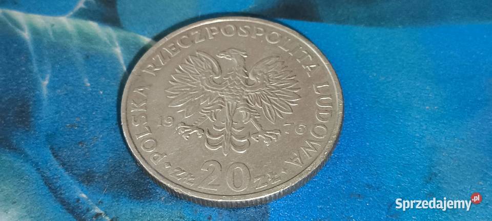 Monety PRL 20 1976 Marceli Nowotko sprzedam