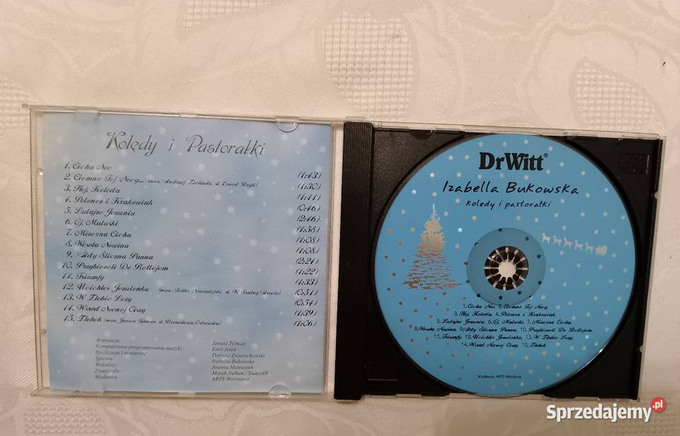 Płyta CD KOLĘDY i PASTORAŁKI Izabella Bukowska Oborniki sprzedam