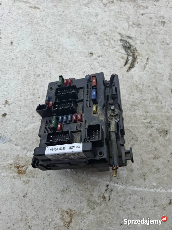 Skrzynka Bezpieczników BSM Peugeot 307 osobowe Pozostałe Wisznice sprzedam