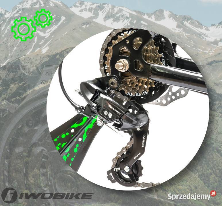 Rower Męski Górski 29 MTB IWOBIKE Shimano 2025 małopolskie Gorlice