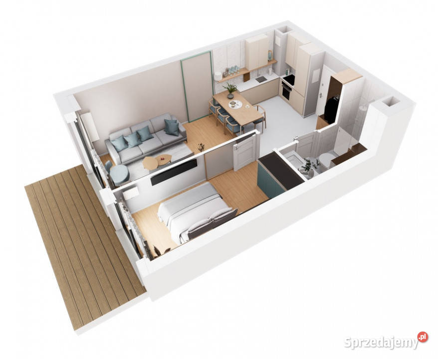 Apartamenty Remedium A212 gotowy do odbioru Gdańsk