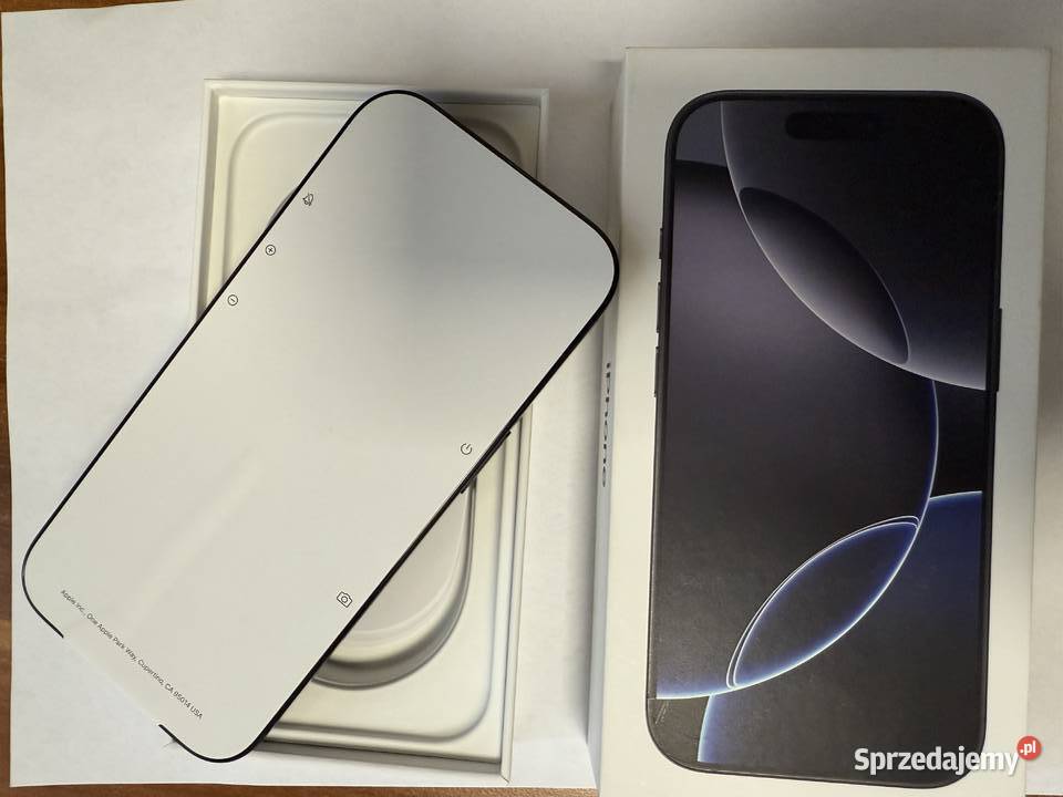 Iphone 16PRO 128GB 5G Czarny tytan NOWY OKAZJA Kraków