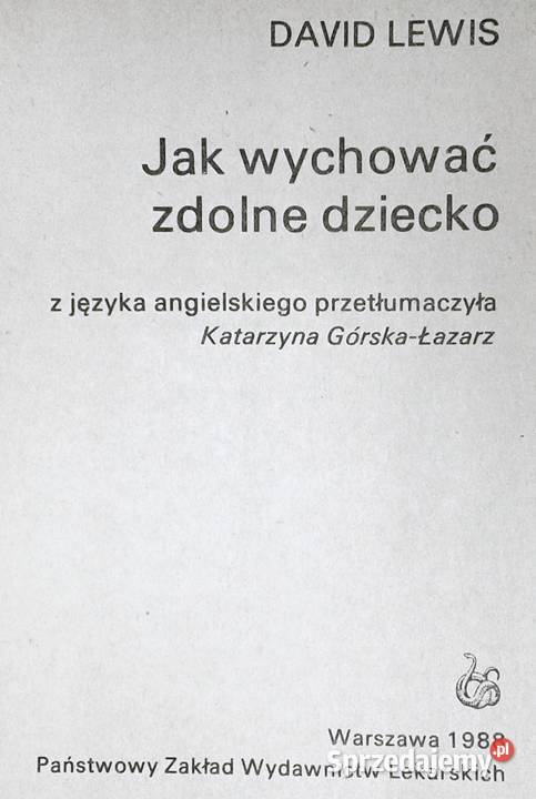 wychować zdolne dziecko David Lewis Chełm