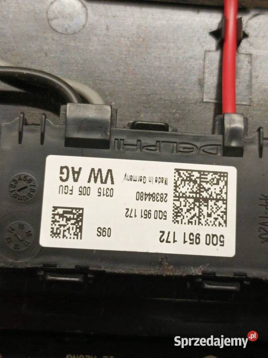 LAMPKA PODSUFITKI KOMPLET CZARNA GTI 5D HB