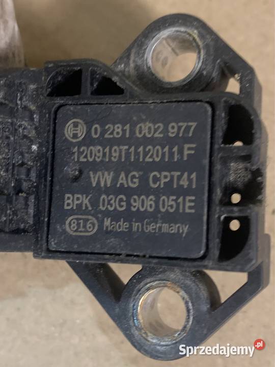 03G906051G czujnik ciśnienia spalin audi a4 b8 Czujniki spalin Szczecin