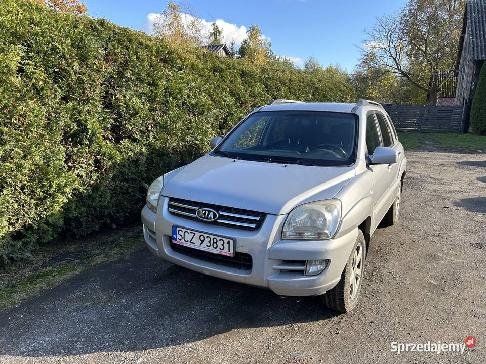Kia Sportage 20 CRDi 140 4x4 2007 Skóra Klima elektryczne szyby Lelów
