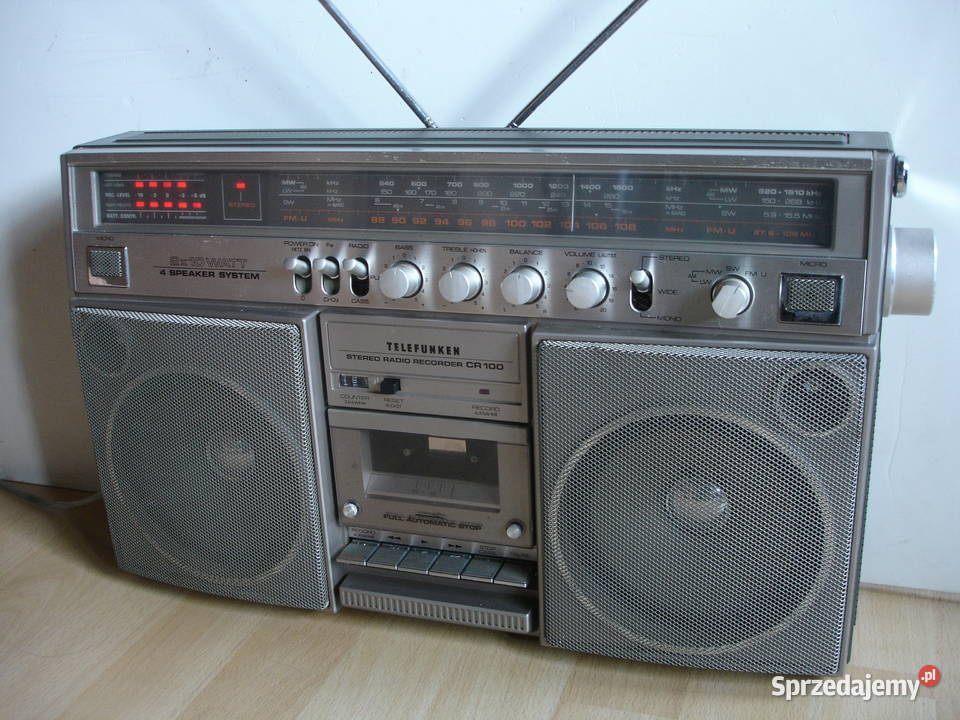 Radiomagnetofon TELEFUNKEN CR100