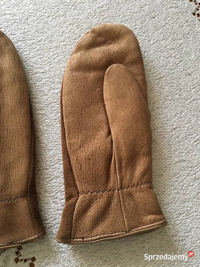 Rękawiczki skórzane PRL sprzedam