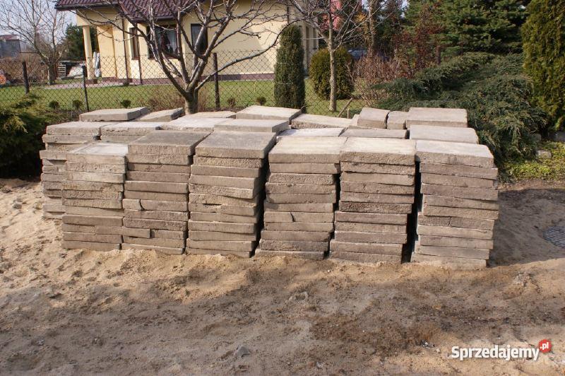 PŁYTKI CHODNIKOWE 50 x 50 Solidne Mocne Wieliczka sprzedam