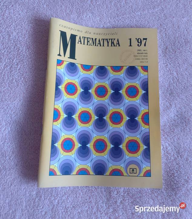 Czasopismo nauczycieli matematyka 1997 Czasopisma Wrocław