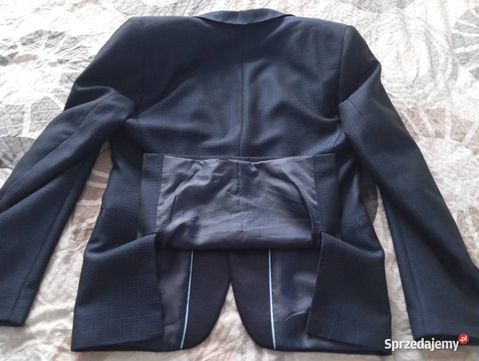 Garnitur ślubny granatowy Męska Zawiercie