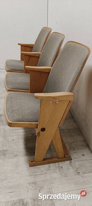 fotele kinowe TON Czechosłowacja lata 7080te