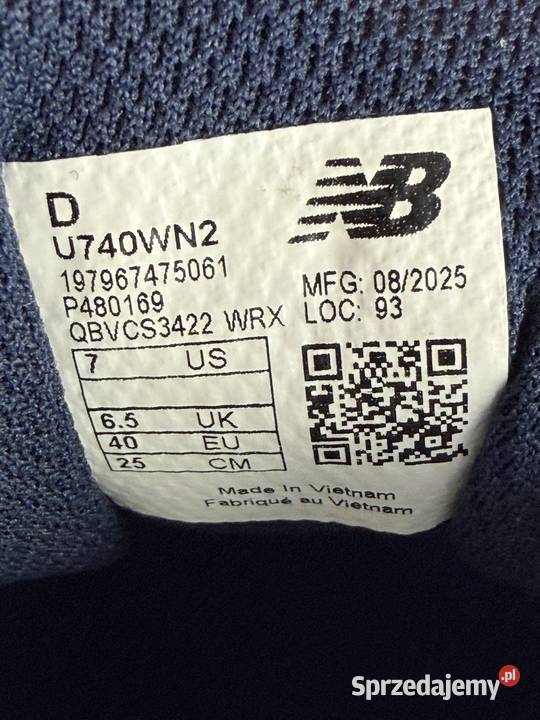 ButySneakersy Balance U740WN2 Obuwie sportowe Warszawa
