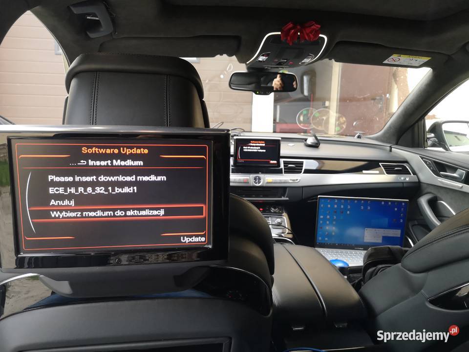 Audi A8 rozbudowane MMI 3GP Audi Connect itp GPS i akcesoria Kije