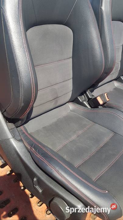 FOTEL Fotele Skóra MERCEDES CKLASA W204 Lift Radom
