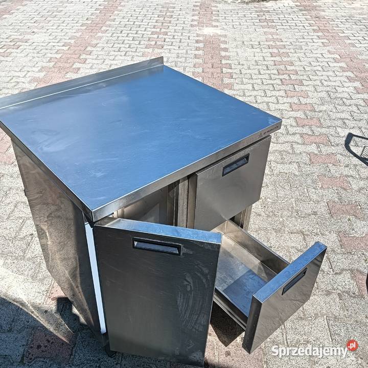 Stół gastronomiczny z szafką i szufladami Słupia Kapitulna