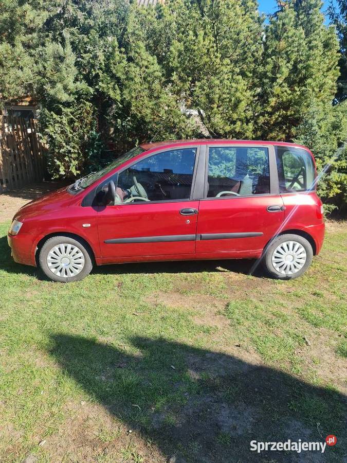 Fiat Multipla II 2005 r 16 benz gaz Dzierzążnia