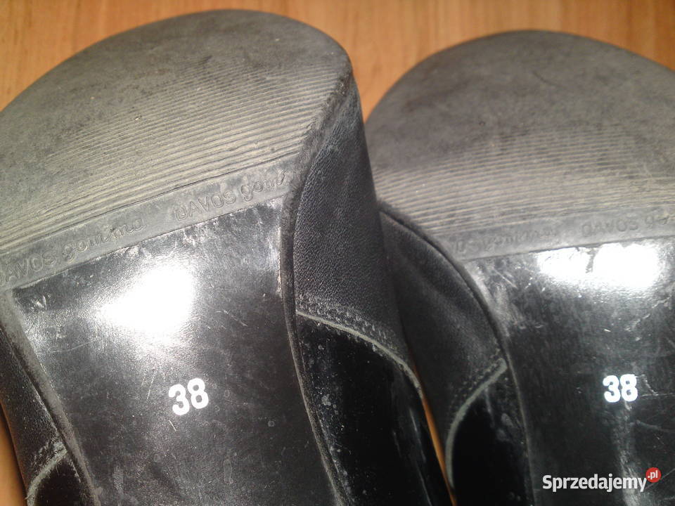 Kozaczki kozaki skóra skórzane Davos Gomma 38 dolnośląskie Wrocław