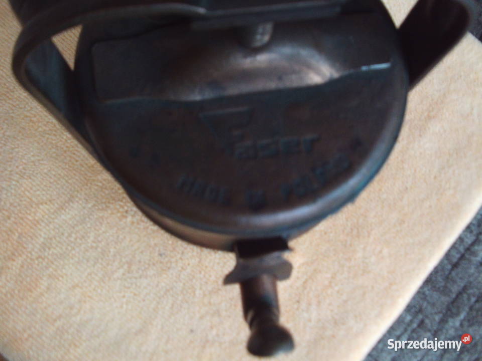 Zabytkowa Polska Lampa MiedzianaRzadkość Kalisz