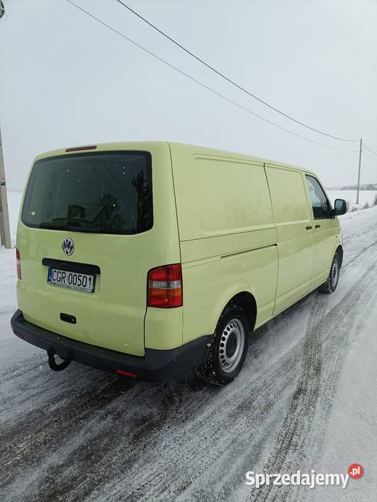 Sprzedam Volkswagen T5 LONG 25TDI kujawsko-pomorskie Bursztynowo