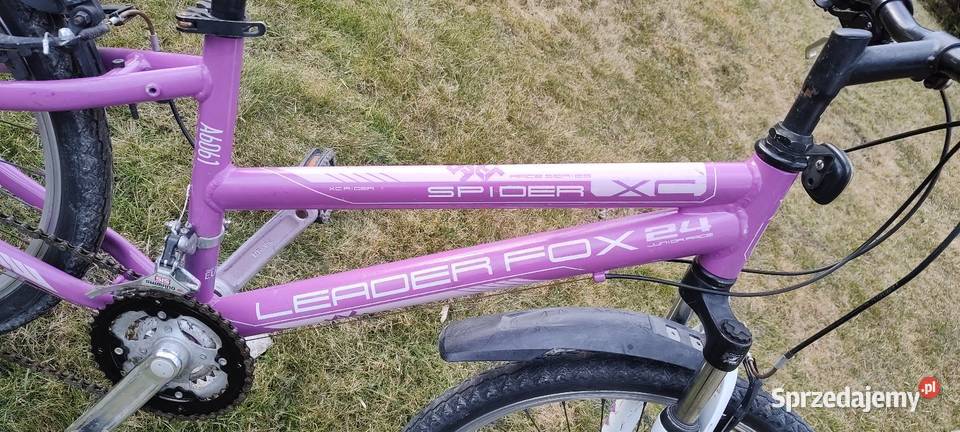 Rower dziewczęcy Leader Fox 24 Zielonki