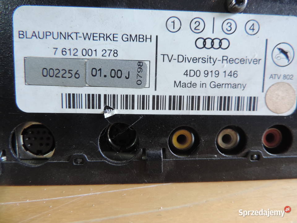 TUNER TV AUDI 4D0919146 Nowy Sącz sprzedam