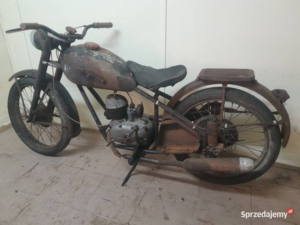 Csepel 125 wsk shl sokół motocykl z minionej