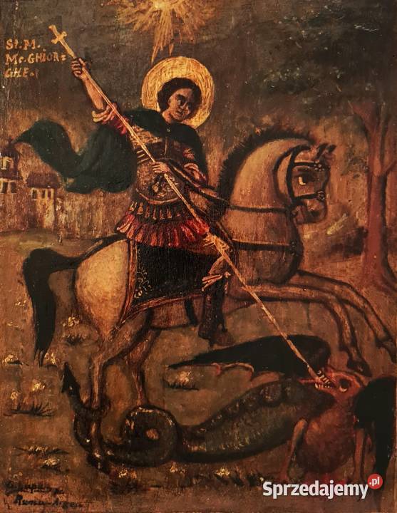 Ikona Święty Jerzy 0043 Warszawa