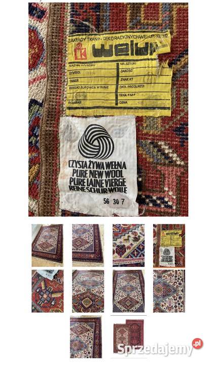 Dywan wełna folk Starachowice
