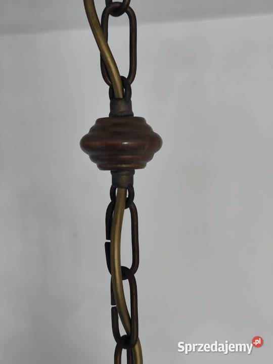 Stylowa lampa wisząca RETRO VINTAGE Styl łódzkie Poddębice