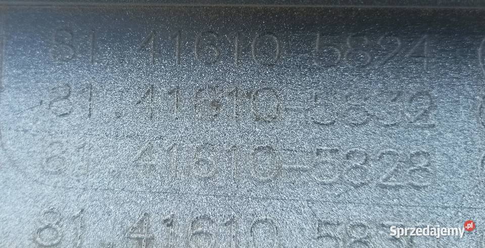 ZDERZAK NAROŻNIK ZDERZAKA OKULAR LAMPY MAN TGX Sulechów