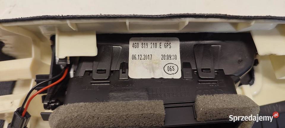 AUDI A6 C7 OSŁONA POSZYCIE SŁUPKA LEWE